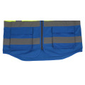 Hi Viz Reflective  Blue Yellow Safety Vest